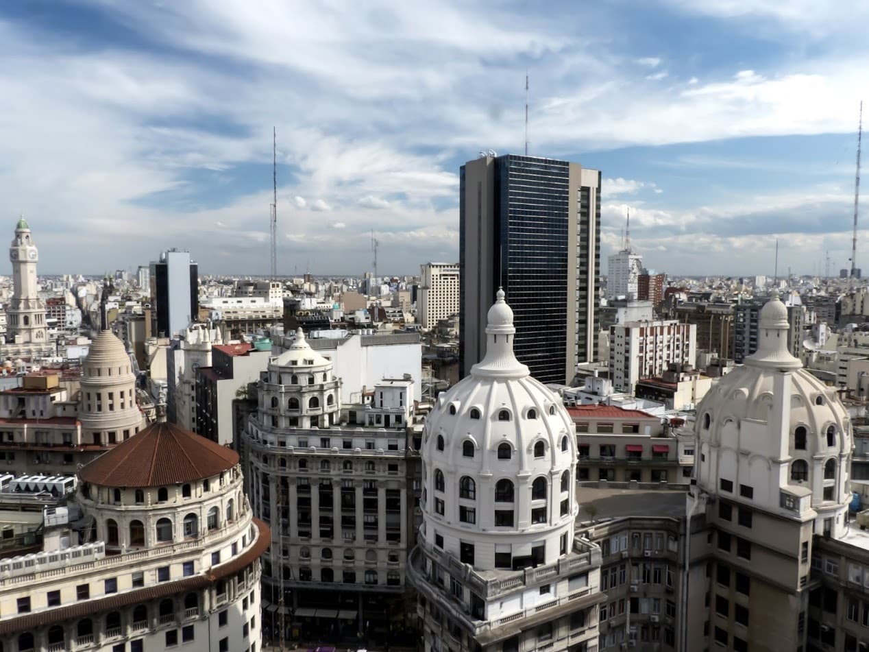 Vista editorial de Núñez, Buenos Aires.